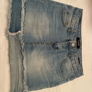 Black Label Light Blue Denim with Button Detail